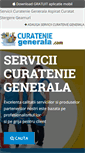 Mobile Screenshot of curatenie-generala.com